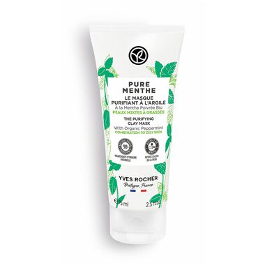faces pure menthe the purifying clay mask